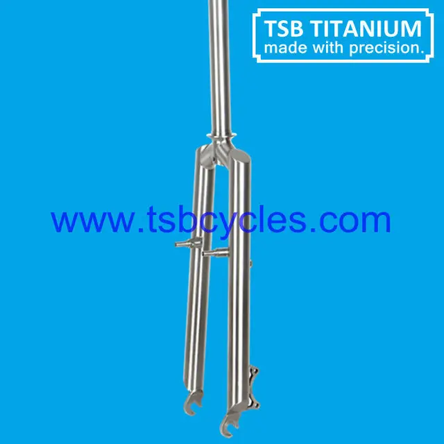 titanium custom mtb front fork mountain bike fork/ mountain bike TSB-FK02