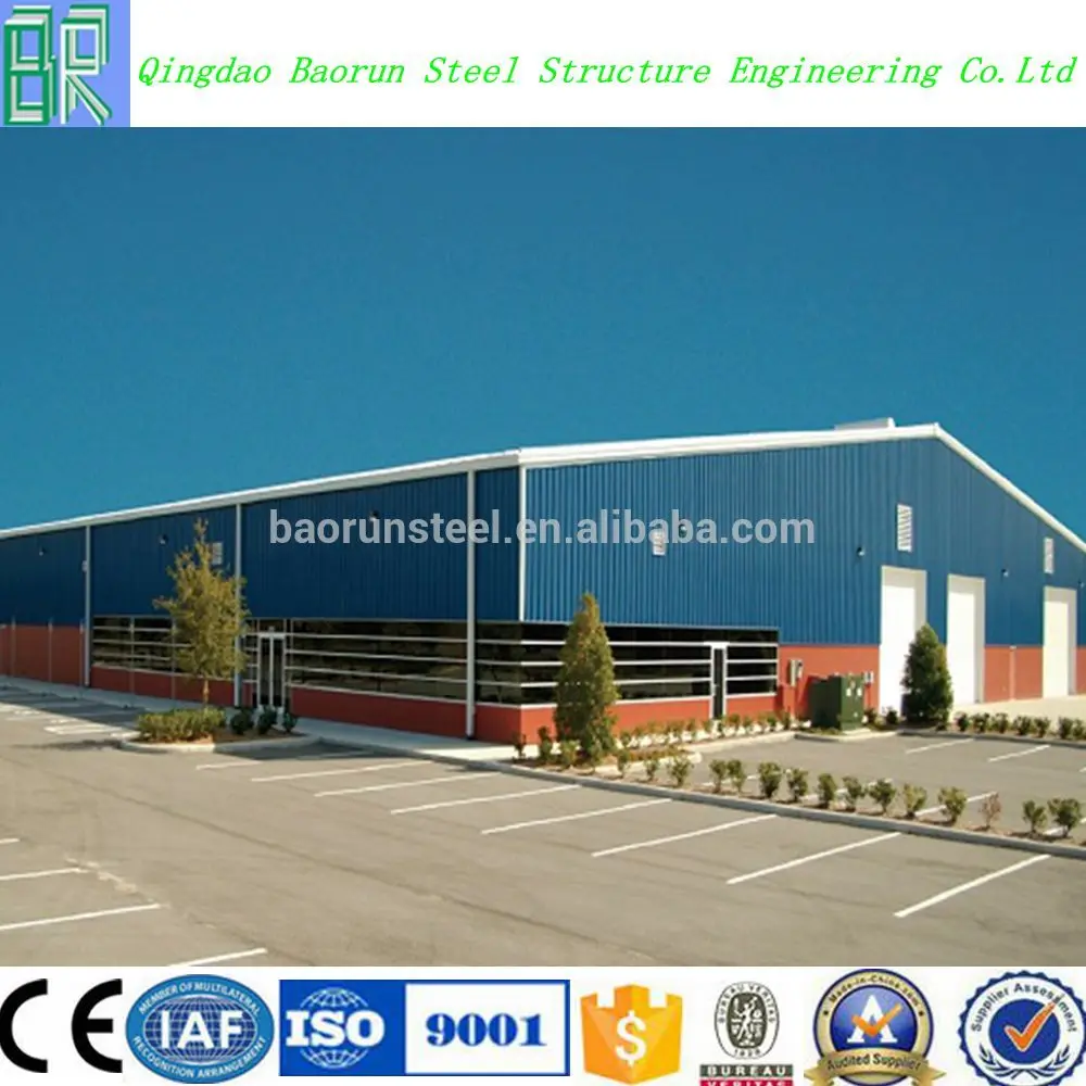 professional design factory prefabricated steel structure work