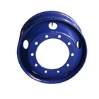 Tubeless Steel Car Wheel 22.5x8.25 Autos Parts Truck Chrome Rims 10 Holes For Trucks Vehicles