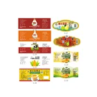 Adhesive label printing, private label hair brush, private label nail polish