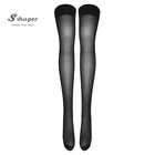 S-SHAPER Silk Stockings Black Compression Tights