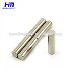 Nickel cylinder magnet, N35, N38, higher grade N52 neodymium magnet, 2 pole monopole magnet