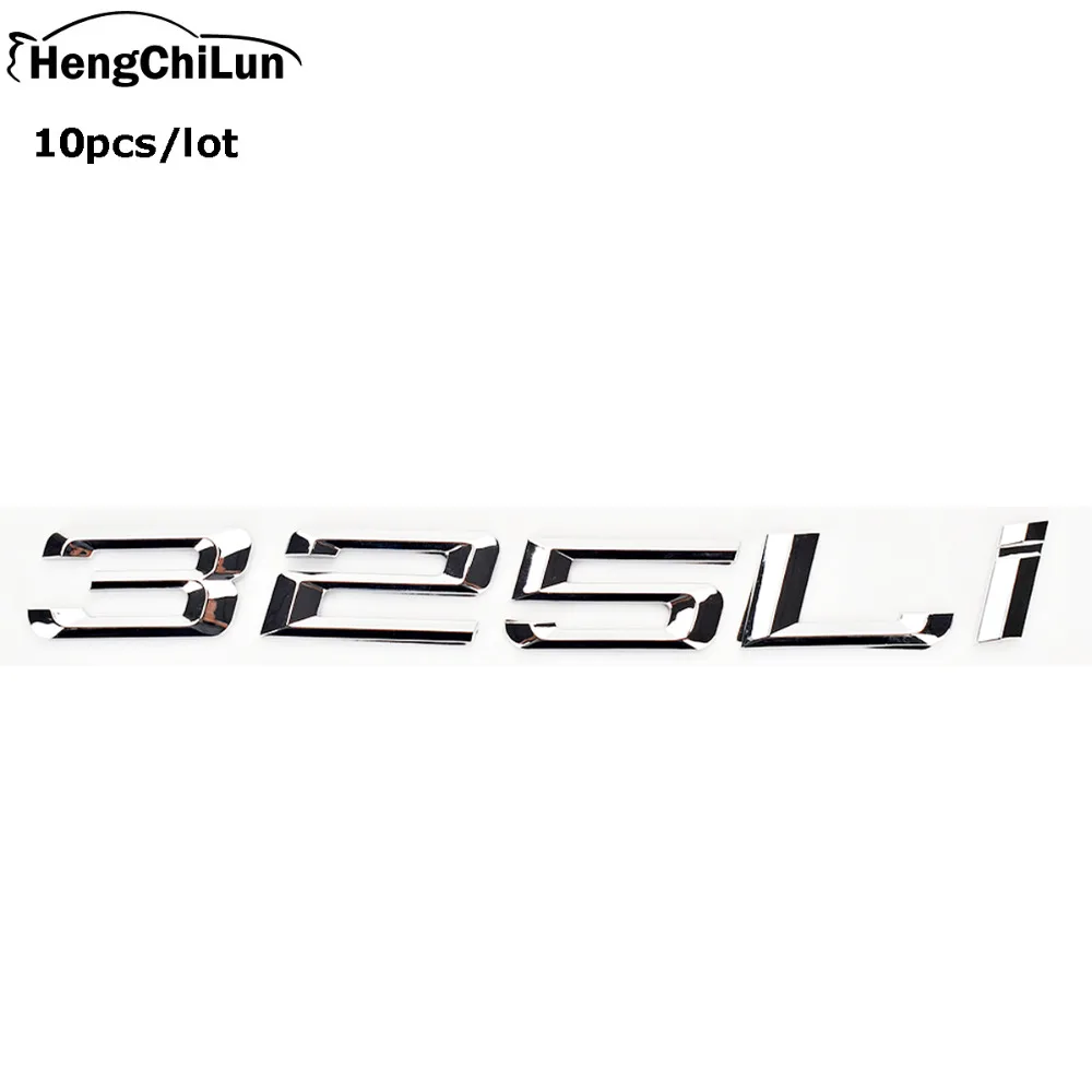 3D Car Sticker Emblem Logo 325li For BMW X1 X3 X5 X6 M2 E36 E39 E46 E53 0