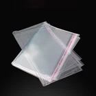 Wholesale Clear Self Seal Adhesive Cello Cellophane Resealable Plastic OPP Bag A3 A4 DL