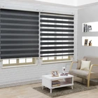 High Quality Solar Screen Window Shade Best Remote Control Zebra Blind