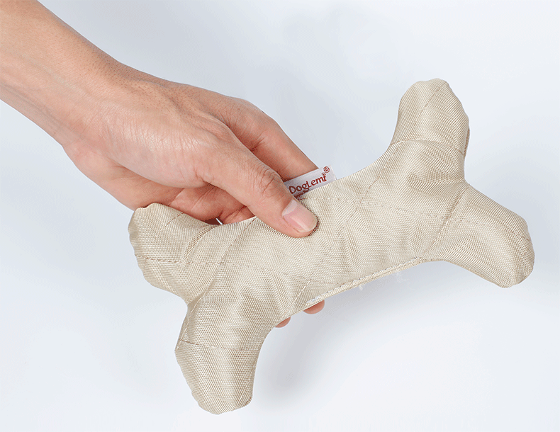 eco friendly dental care soft plush pet dog chew toy