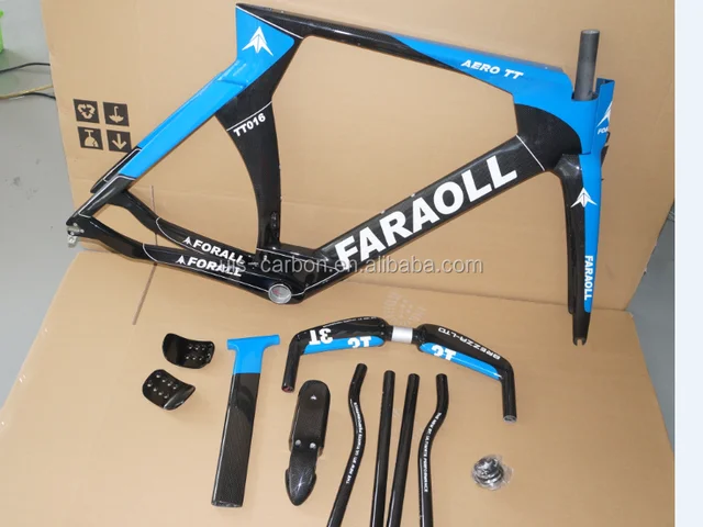 oem carbon frame set bicycle parts time trial bike frame tt