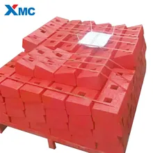 high quality xiazhou impact liner plate crusher spares hammer blow bar For Terex Pegson Trakpactor crusher 428/4242SR