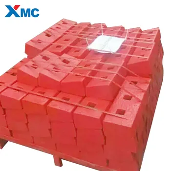 high quality xiazhou impact liner plate crusher spares hammer blow bar For Terex Pegson Trakpactor crusher 428/4242SR