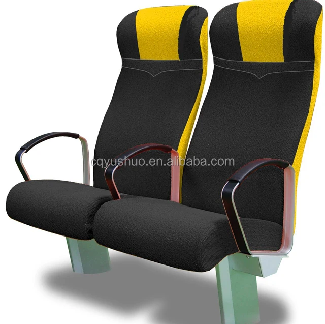 marine aluminum reclining back type passenger seat chairs
