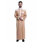 new design wholesale jubba thobe abaya muslim men thobe dubai arabian jubba for men