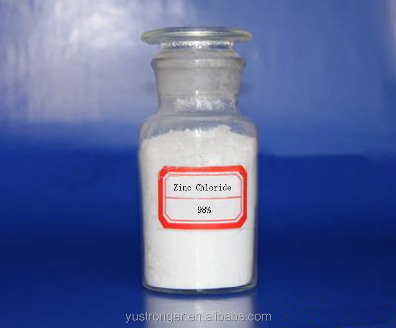 zinc chloride 98% for electroplating