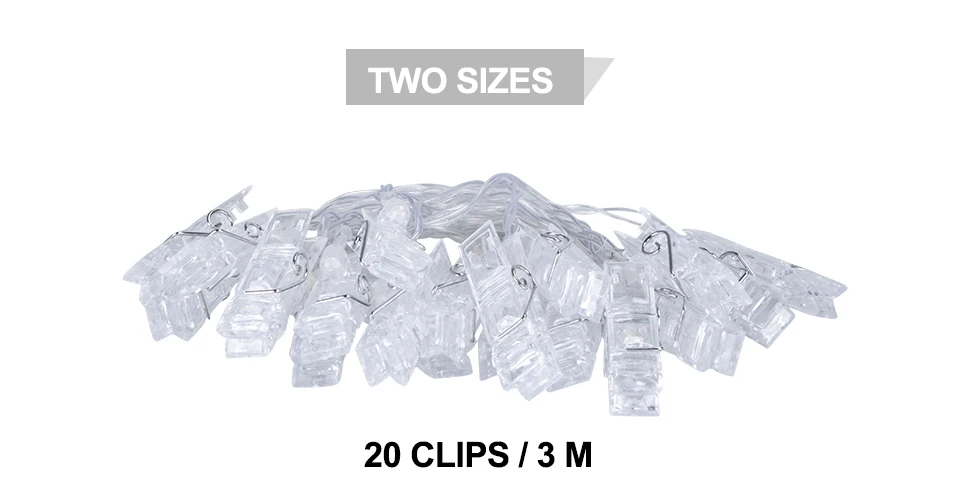 USBbattery powered led photo clip fairy string light christmas garland 1030 led clip fairy light for party home decoration (6)