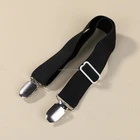 Adjustable Sofa Bed sheet elastic fastener strap/ sheet elastic strap with clips/bed Grippers fasteners