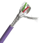 Kingmaking Cale Profibus L2 indoor BUS Cable 22AWG*1P shielded 1*2*0.64mm