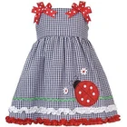 High quality petti cotton spring summer girls boutique dresses