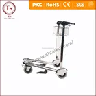 Aluminum Airport Passenger Baggage Trolley Cart made in China