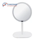 Hottest table 5 times 7times magnification hollywood vanity mirror+plastic small magnifying hollywood makeup mirror