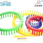 LR02# shanghai wool hand knit tools factory shingmore bridge hot wholesale DIY plastic round yarn loom for hand craft