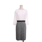 2019 Fashion blouse skirt women long chiffon dress