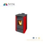 Great paint baking biomass wood burning pellet stove 11KW