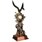 Bronze metal statue table base sculpture