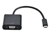 1080p 60hz plastic ABS shell USB 3.1 type C type-c usb-c OTG male to VGA female adapter converter