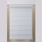 European style dual roller blinds blackout zebra roller blinds window shade shutters