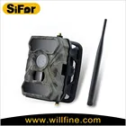 Outdoor battery powered 3G network iOS &Android APP control mms wildlife camera