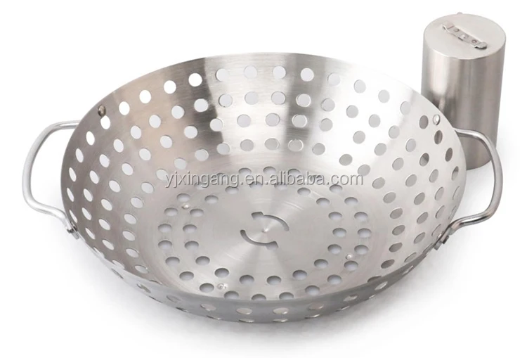 mulit-funtional detachable bbq basket for beer can chicken