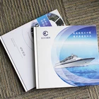 Custom Printing A4 A5 Hard Cover Catalogue Brochures on Art Paper