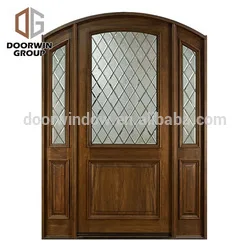Glass louver pivot door front wood double designs