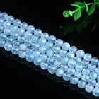 Aquamarine Stone Aquamarine Aquamarine Stone Wholesale Natural Aquamarine Stone Beads 8mm