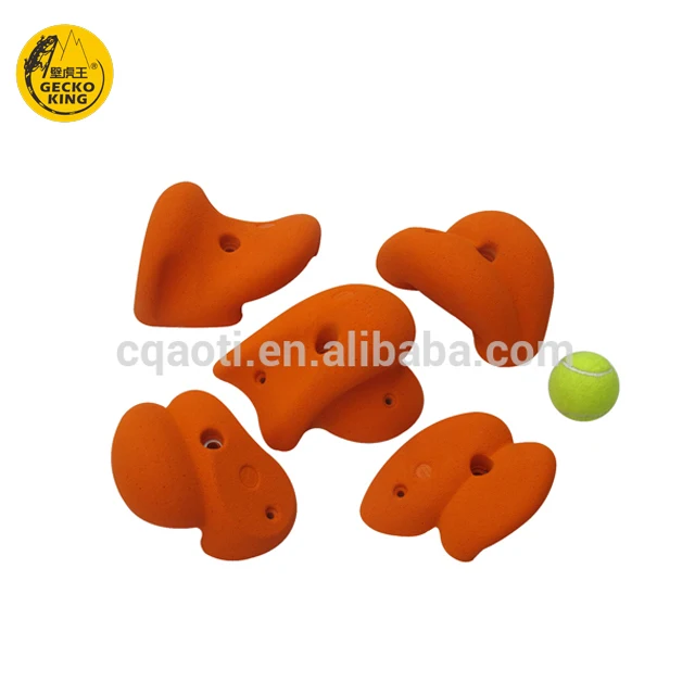 geckoking 5 pinches rock like plastic climbing holds sets