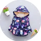 wholesale cute children cotton plush clothes kid hoodie coat winter