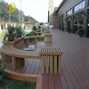 New design WPC decking / wood plastic composite deck board / WPC factory in China