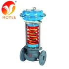 Self regulating automatic flow pressure reducing control valve for steam