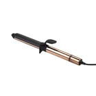 Hot Tool Hair Curler with Rotary Temperature Switch Curling Tong Titanium Curling Wand