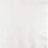 2-PLY Pure White Paper Beverage Napkins Solid Color