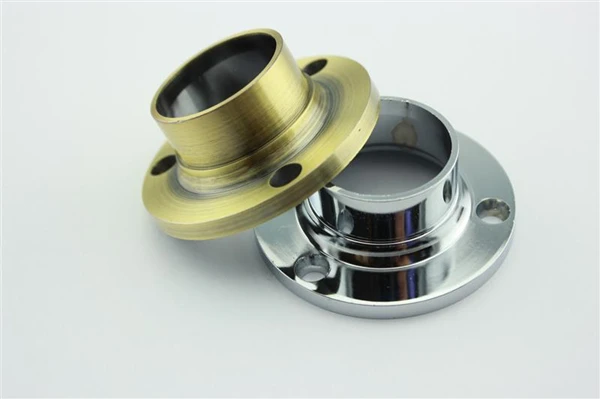 wardrobe rail fittings lap joint flange