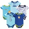 Wholesale bodysuit infant short sleeve romper summer child clothes baby clothing boys