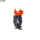 hitachi excavator grapple for backhoe grapple loader