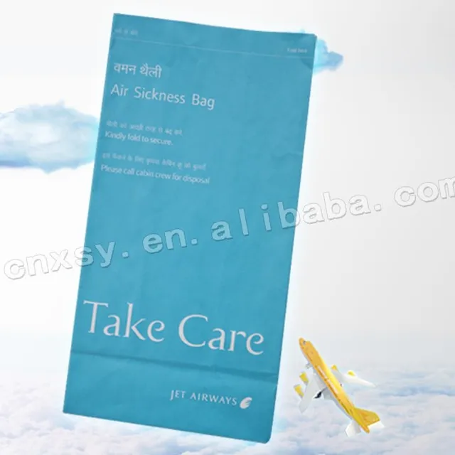 airsickness bag for airline