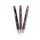 Classic shape promotional click action Metal pen with custom logo