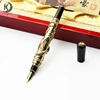 RCJH-668 Chinese Famous Brand Jinhao Dragon Fountain Pen Luxury Corporate Gift Heavy Metal Calligraphy Rollerball Pens