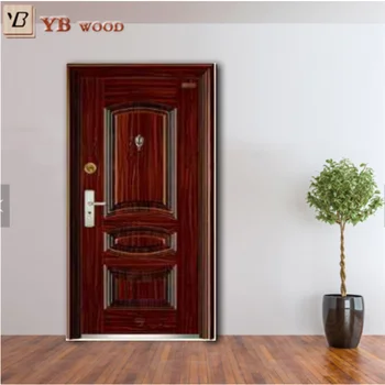 Fancy Chinese factory elegant iron front indian steel door designs