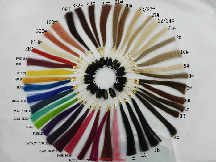 Human hair COLOR RING