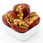 highly nutritious unique red dates with walnut kernel snack