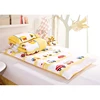 Baby and kindergarten 100% cotton quilt 3 pieces bedding sets yellow cars