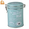 Airtight Tea Tin Can Tin Canister Metal Round Tin Box for Tea Packaging